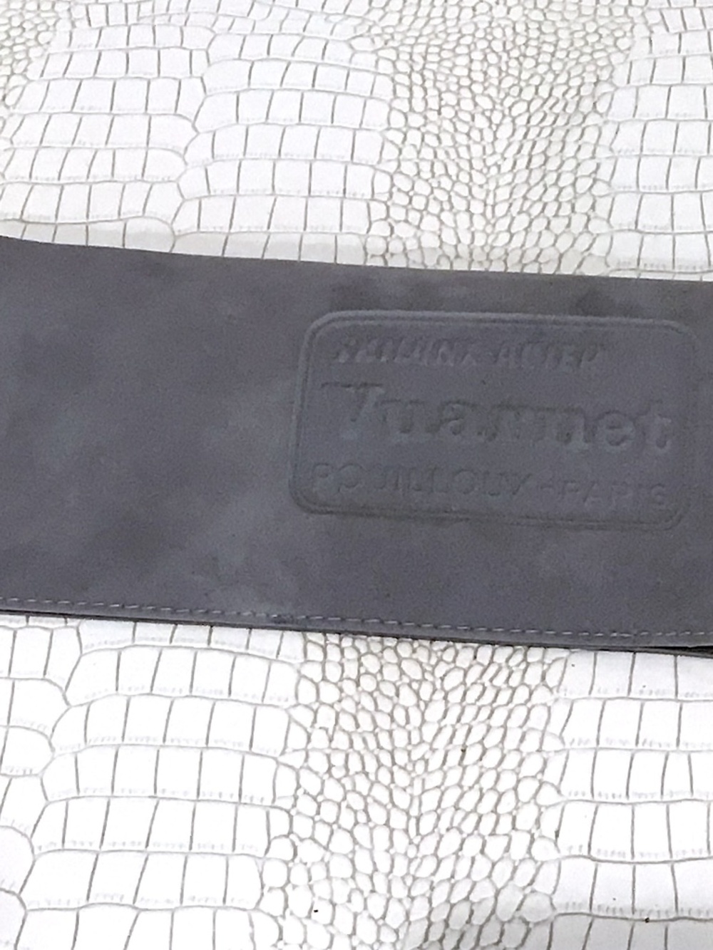 Rare VTG 70/80's Vuarnet Skilynx Acier Pouilloux Paris Sunglass Case Pouch/Grey - Picture 3 of 5